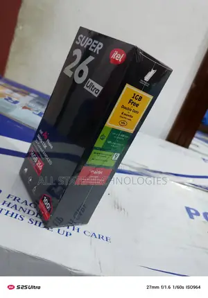 New Itel S26 Ultra 256 GB Black