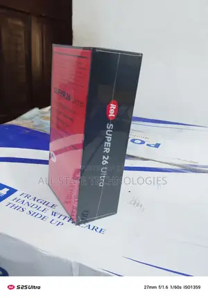 New Itel S26 Ultra 256 GB Black