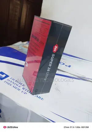 New Itel S26 Ultra 256 GB Black