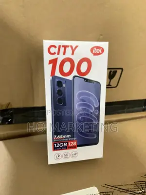 New Itel City 100 128 GB Black
