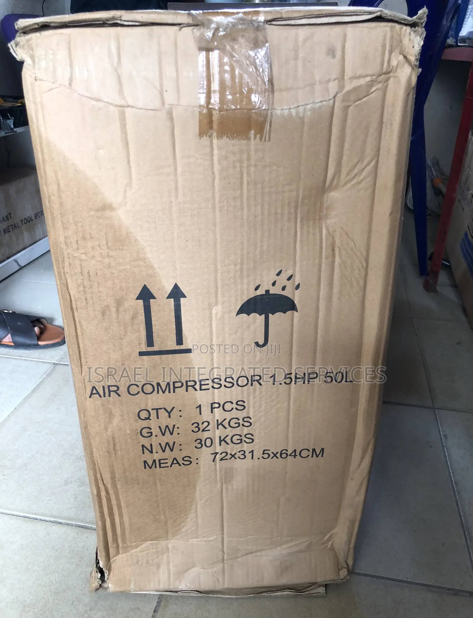 Power Kick Air Compressor 1.5hp 50 L