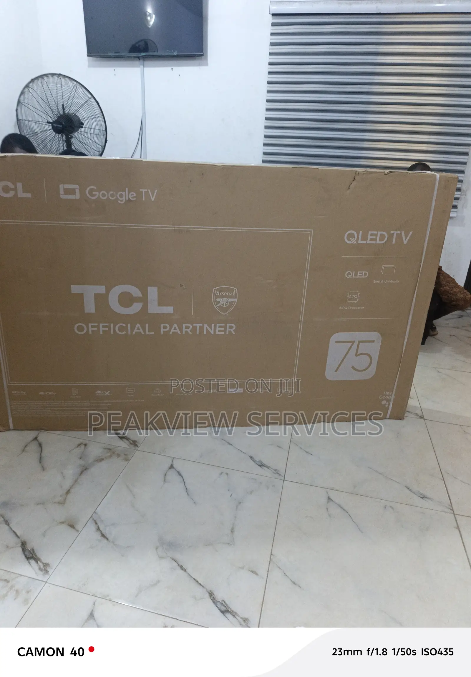 TCL 75" Qled Android Smart Tv – Bright, Bold and Beautiful