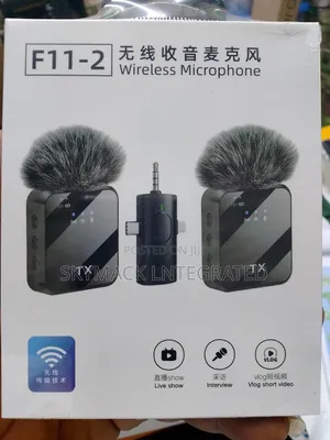 F11-2 Wireless Microphone. This Product Is a Dual-Microphone Set