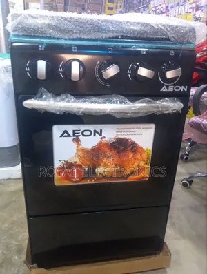 Brand New Aeon Standing Gas 3+1 Burner And Oven 50/50