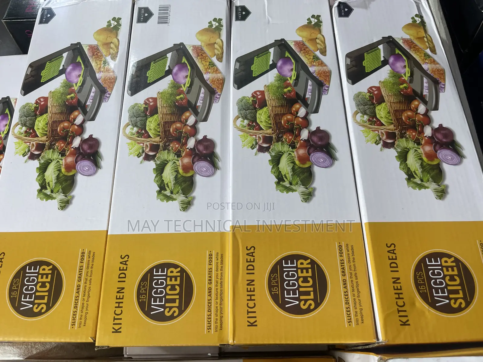 16pcs Vegetable Slicer