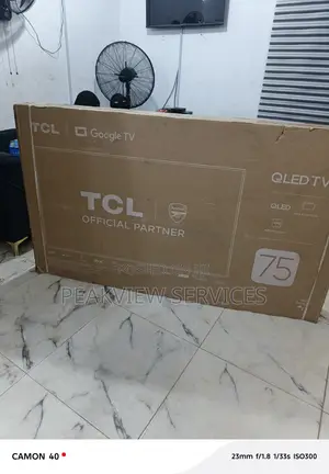 TCL 75 Inches Qled Android Tv – Elegant Design