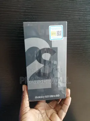 New Samsung Galaxy S21 Ultra 5G 256 GB Silver