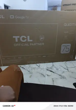 TCL 75" Qled Smart Google Tv – Built-in Chromecast