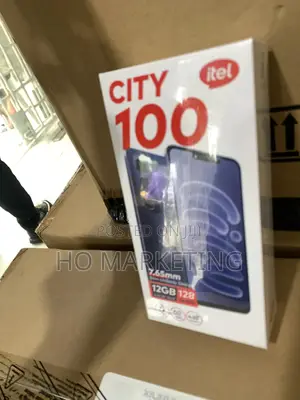 New Itel City 100 128 GB Black