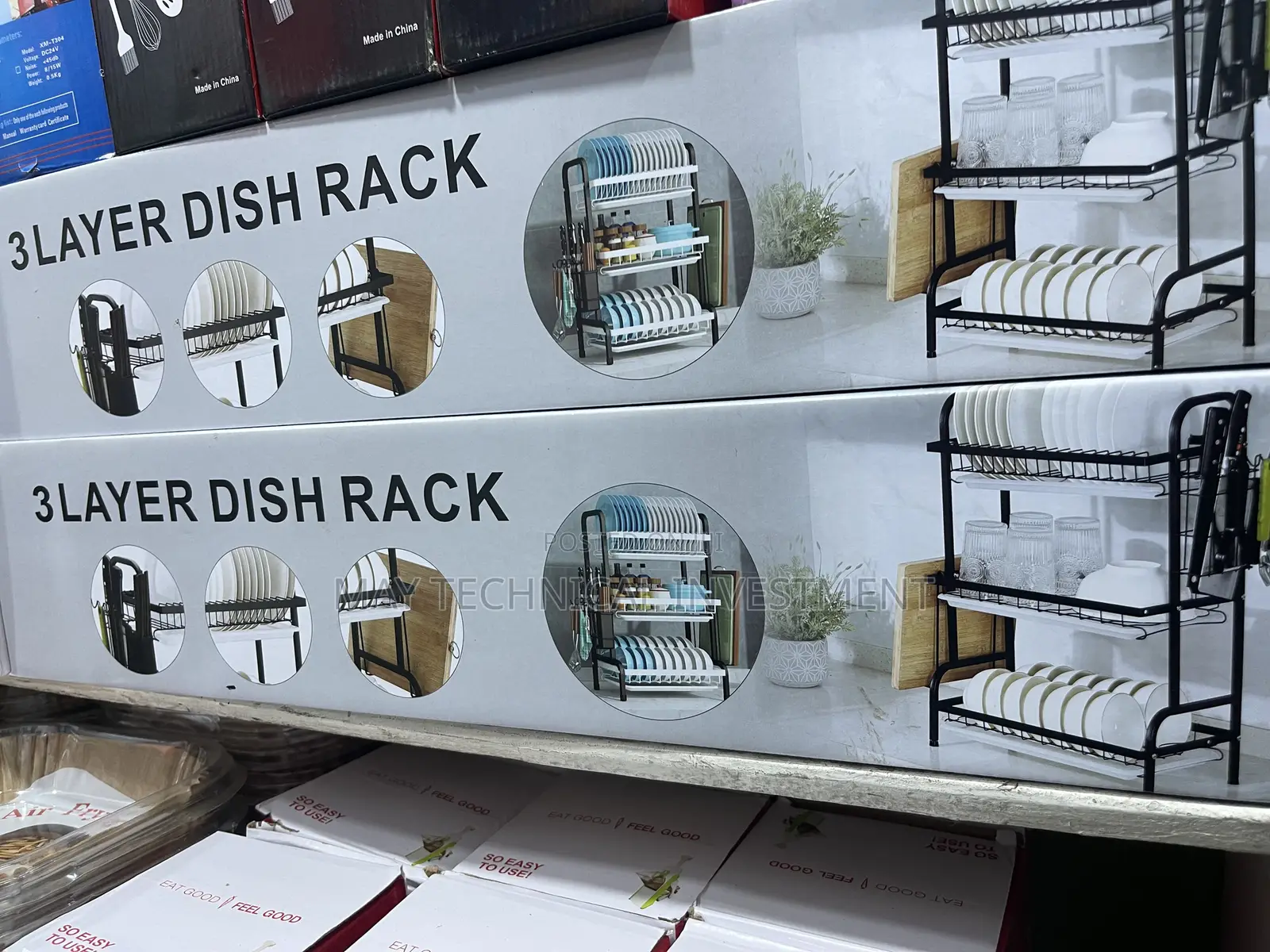 3 Layer Dish Rack