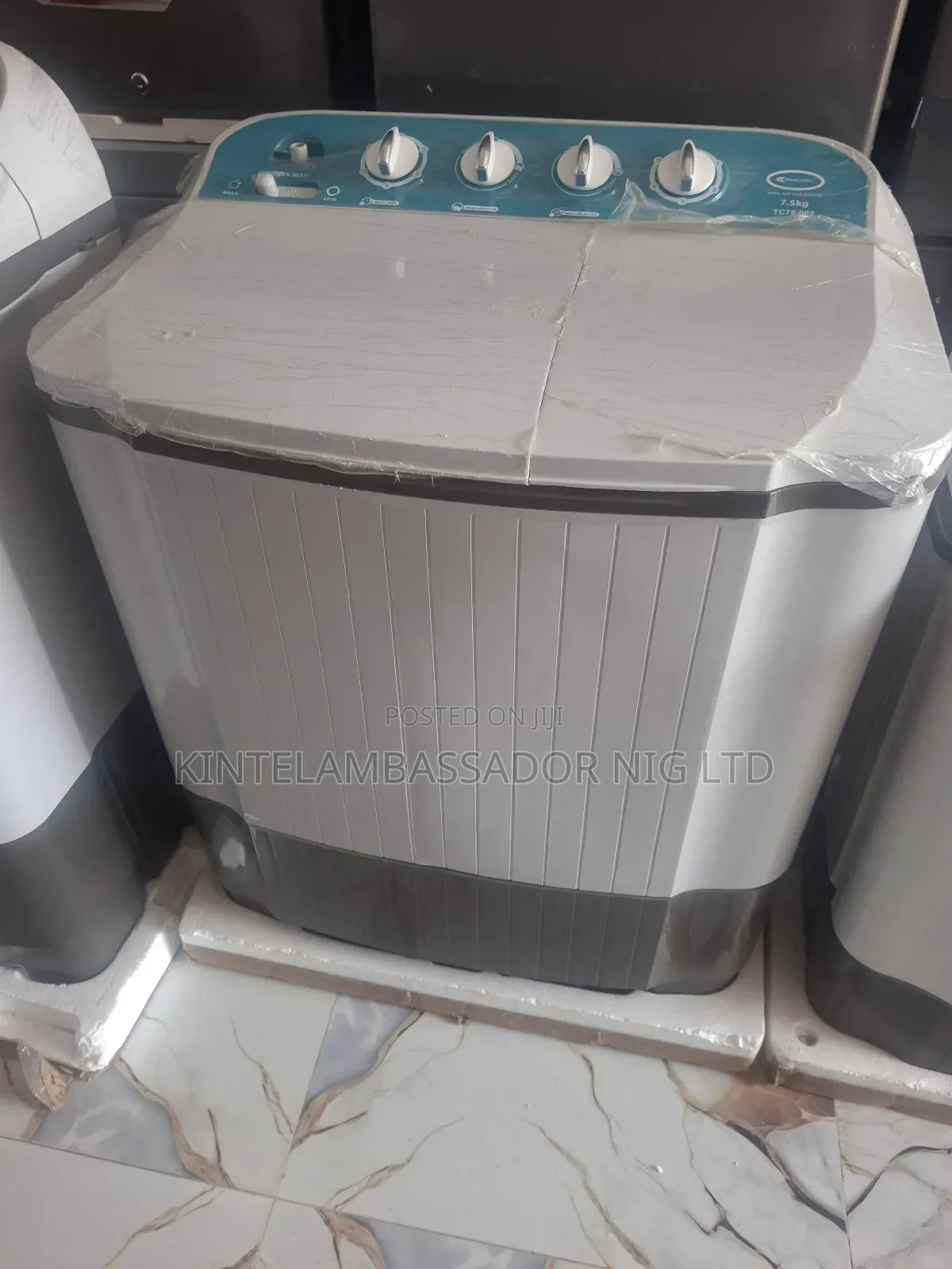 Trkno Cool Twin Tub Washing Machine-7.5kg