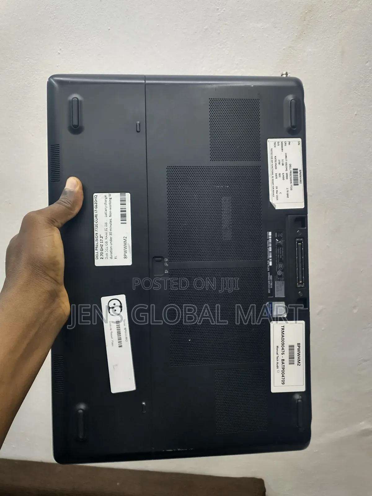 Laptop Dell Precision 17 7720 32GB Intel Core i7 SSD 512GB