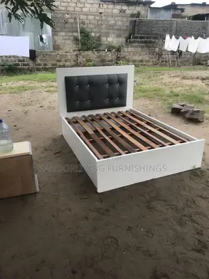 4.5 by Wooden and Padded Bed-Frame