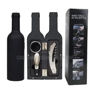 3-in-1 Bottle Shape Wine Opener