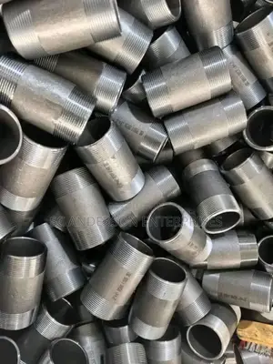 2" by 4" Long Stainless Nipple (Available in All Sizes)