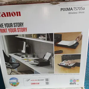 Canon Pixma Ts705a Photo Id Card / A4 Paper Wireless Printer