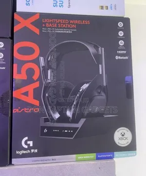 Logitech A50x Lightspeed Wireless + Base Station
