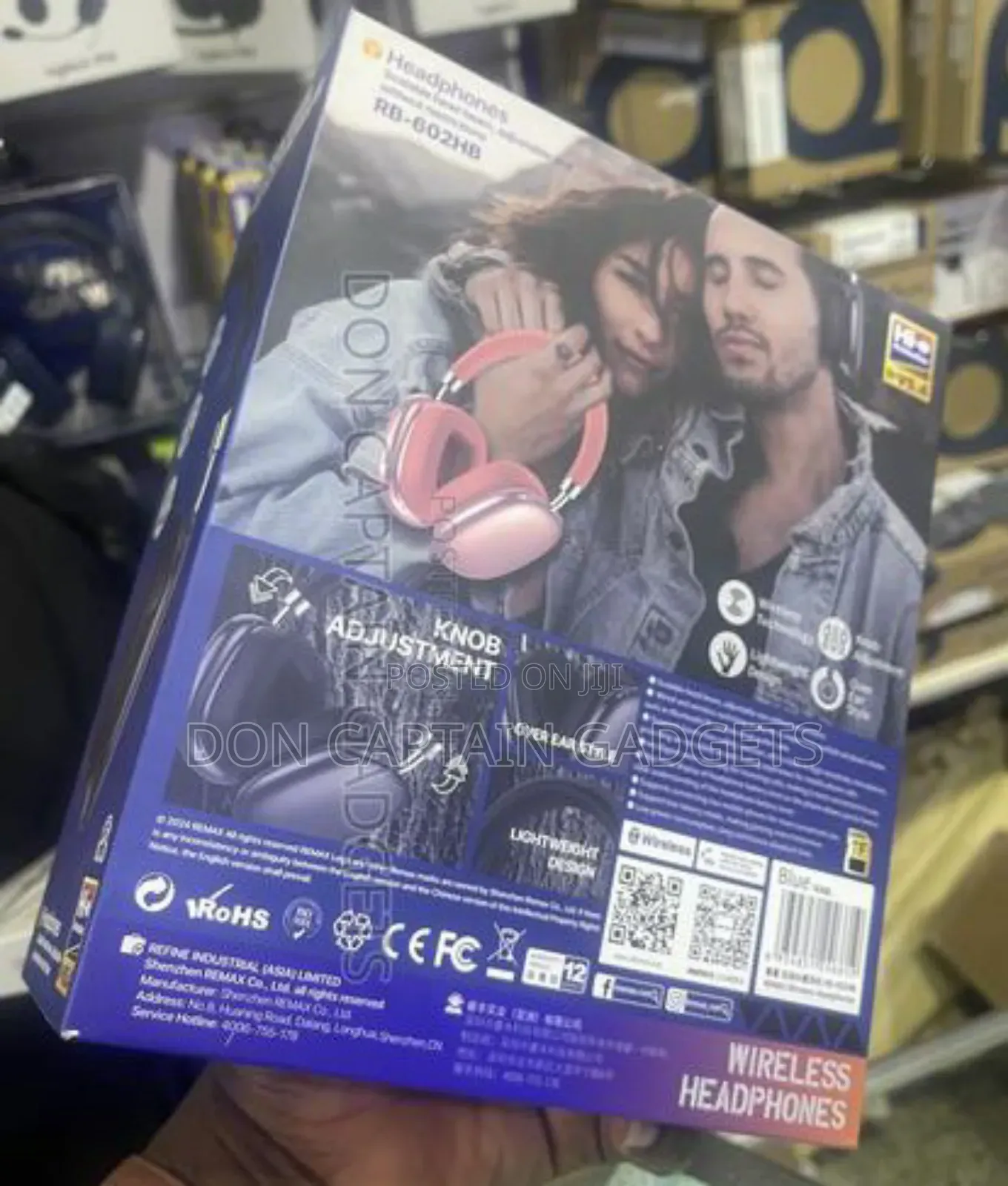 Remax Wireless Headset Rb-602hb