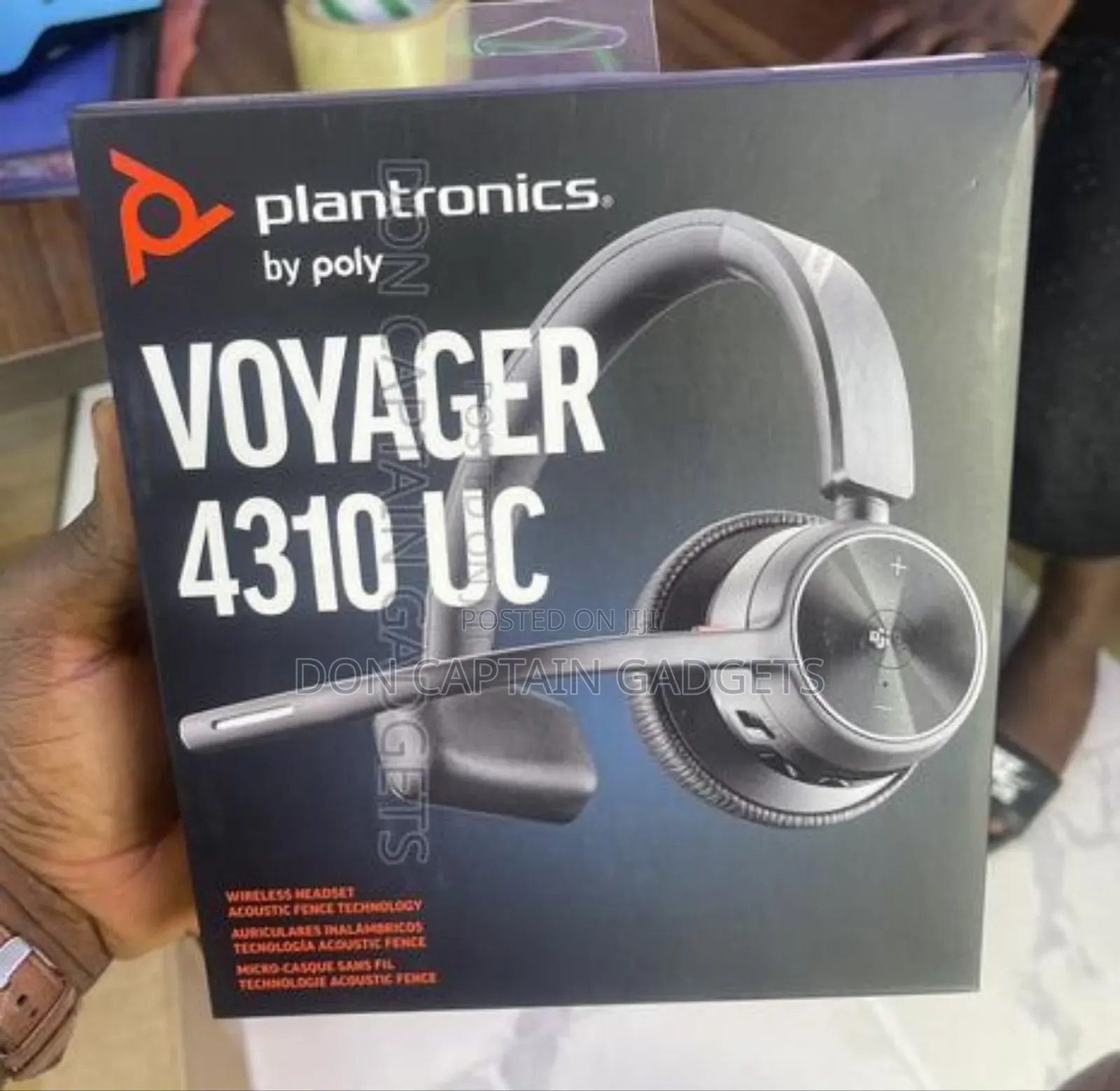 Poly Plantronics Voyager 4310 Uc Wireless Headset