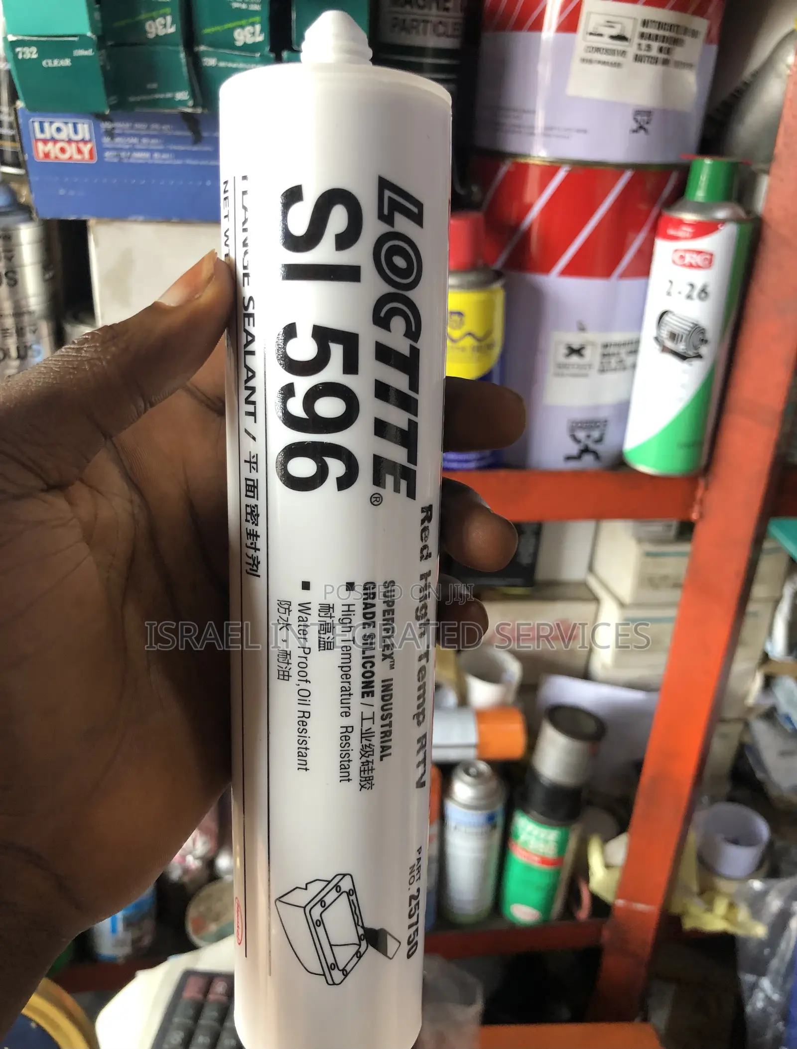 Loctite 596 Red High Temp RTV