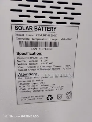 C-Worth Energy Lithium Ion Battery 10kwh/48v Available