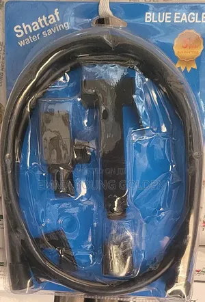 Matt Black Pressing Shower
