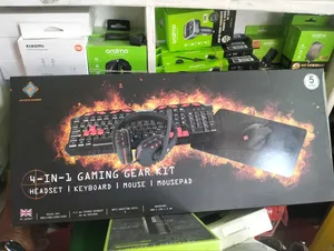 4 in 1 Gaming Gear Kit, Gaming Keyboard