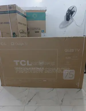 TCL 75 Inches Qled Smart Tv – Crystal Image Deep Sound