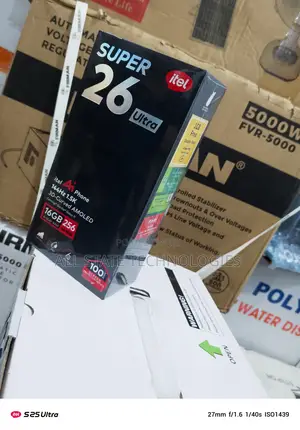 New Itel S26 Ultra 256 GB Black
