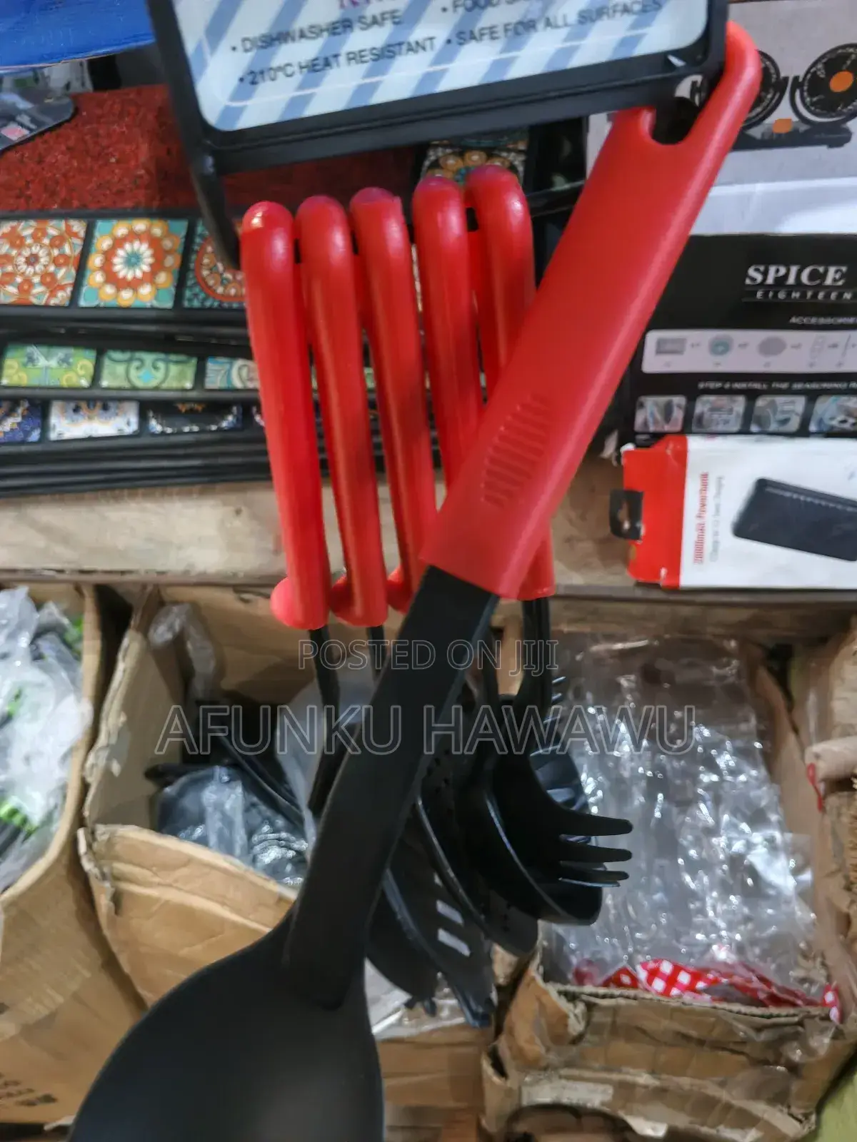 Colour Non-Stick Spoon Set