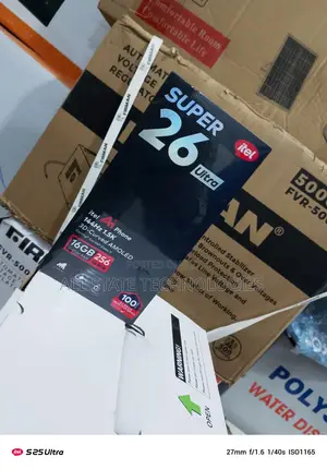 New Itel S26 Ultra 256 GB Black