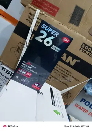 New Itel S26 Ultra 256 GB Black