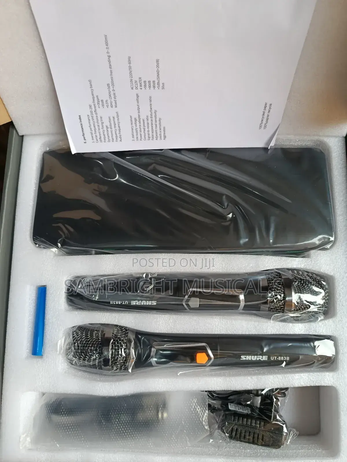 Shure Ut-883 Long Engine Wireless Microphone