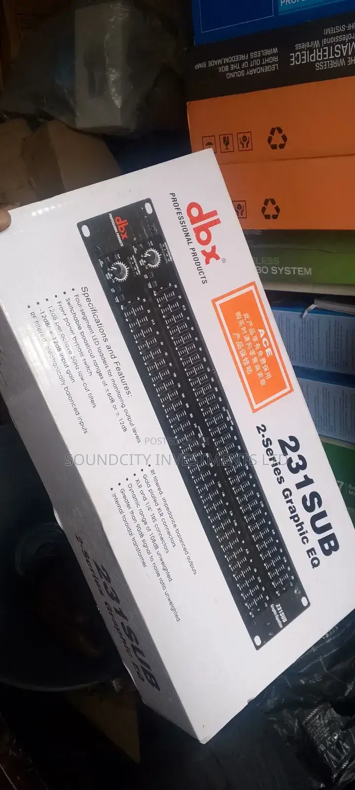 Dbx 2series Graphics Equalizer 231sub Out.