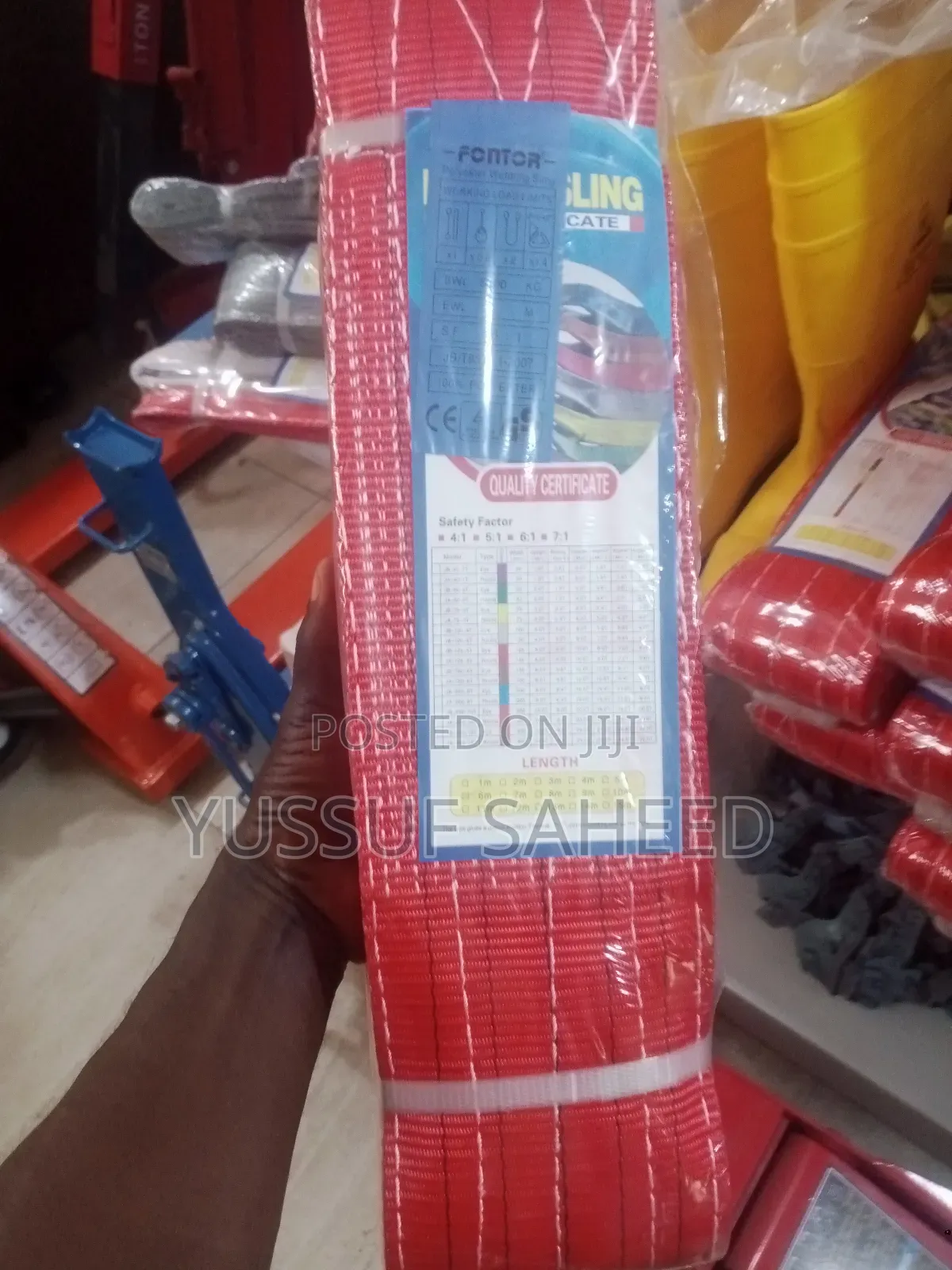 5 by 6metres Lifting Belt