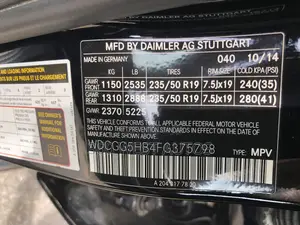 Mercedes-Benz GLK-Class Base GLK 350 4dr 4x2 (3.5L 6cyl 7A) 2015 Black