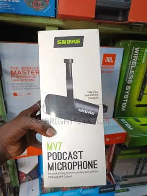 Shure Mv-7 Podcast Microphone