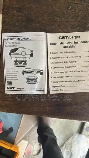 CST/Berger 32x Automatic Level Inspection – High Precision Tool