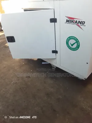 30kva Mikano Perkins Generator Super Silence Almost New