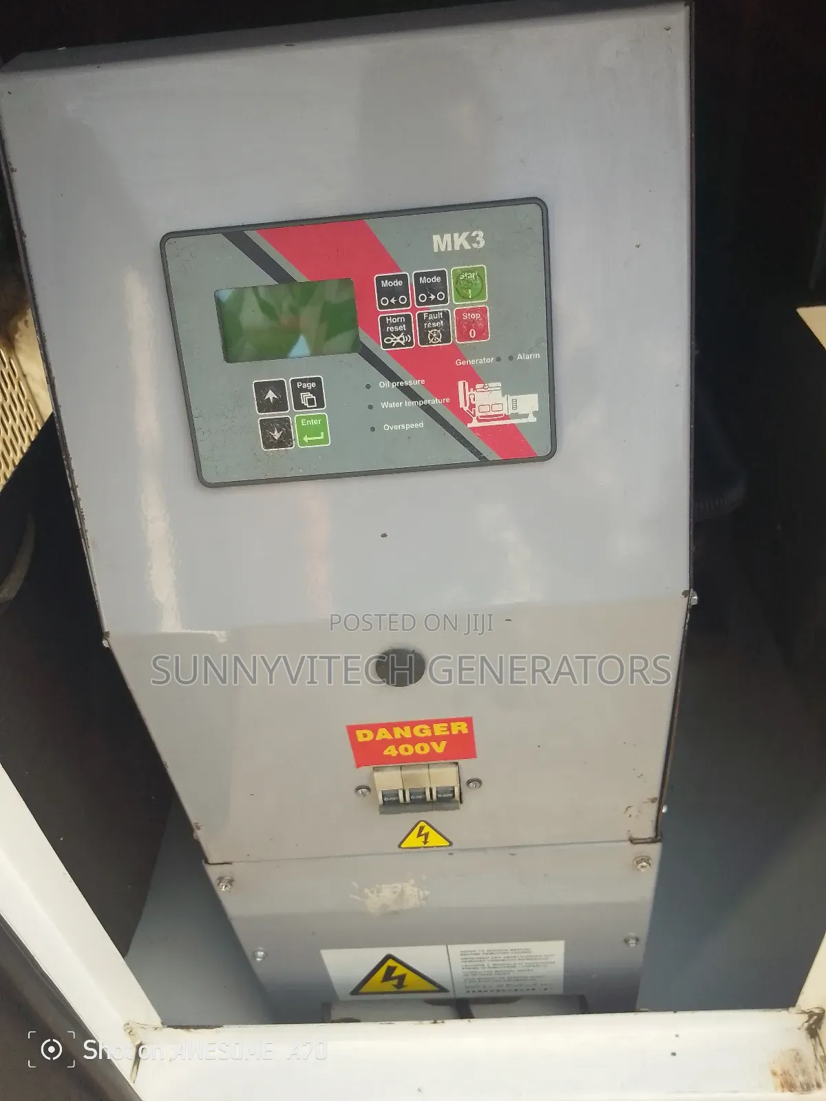 30kva Mikano Perkins Generator Super Silence Almost New