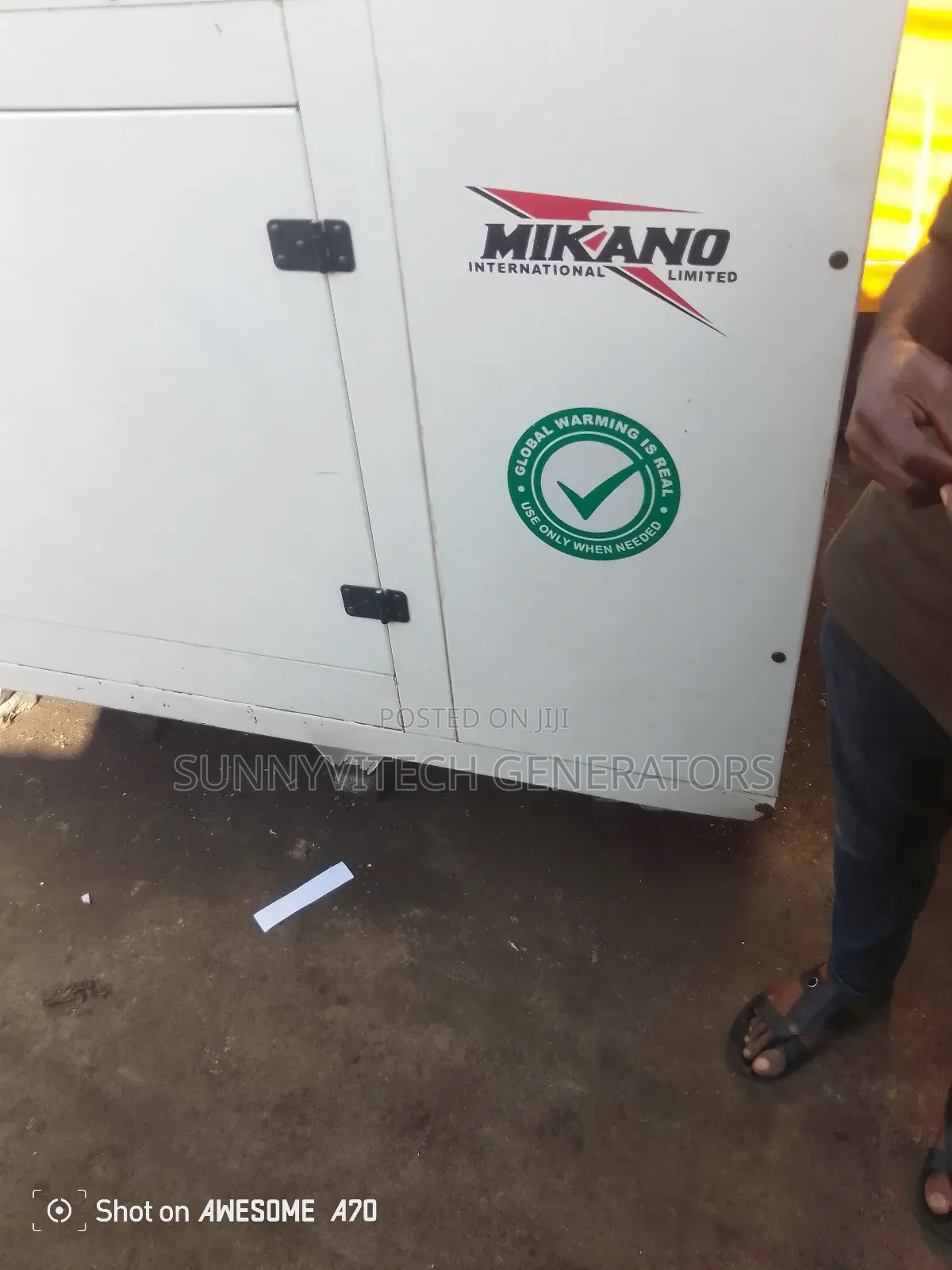 30kva Mikano Perkins Generator Super Silence Almost New