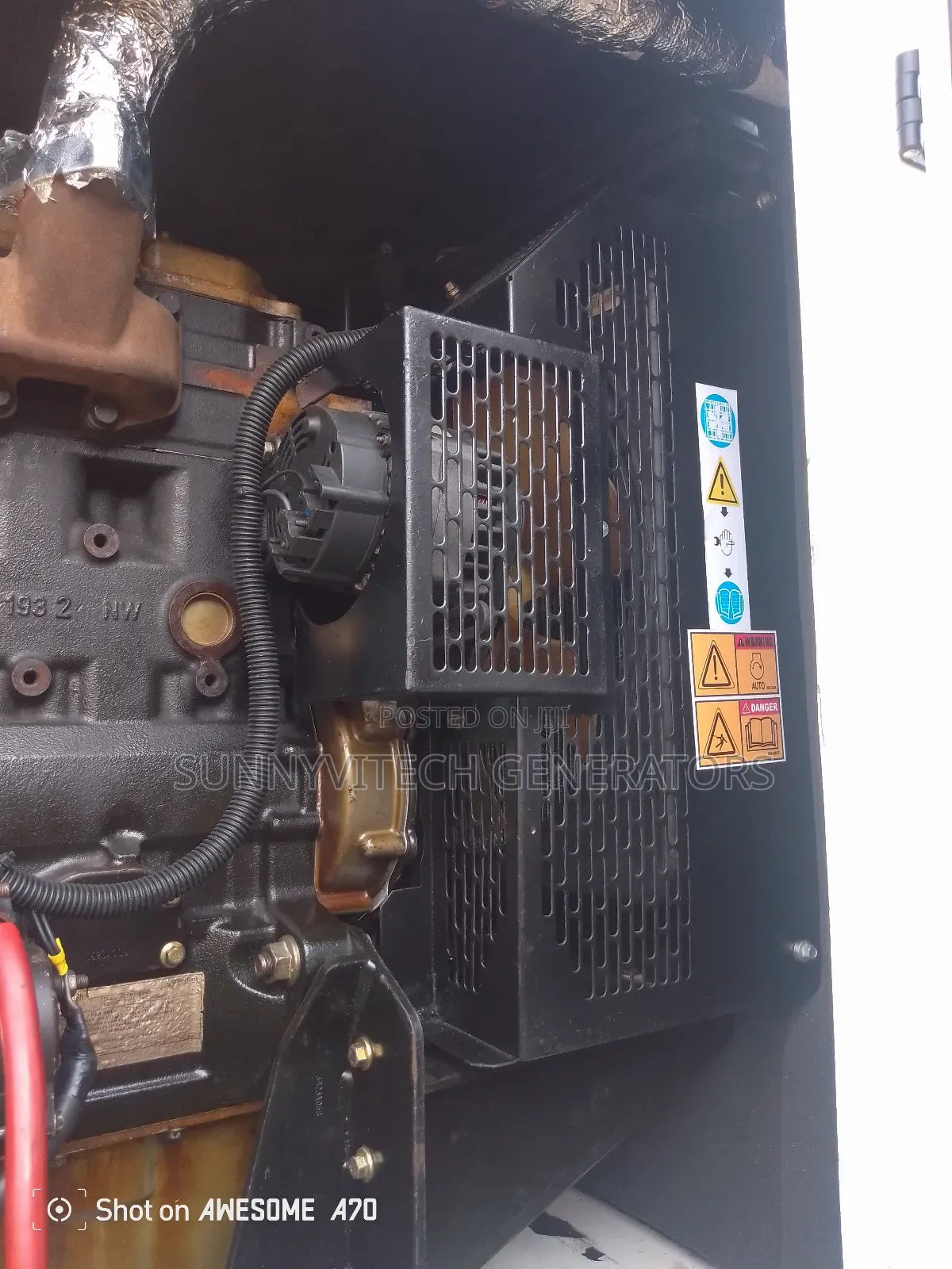 30kva Mikano Perkins Generator Super Silence Almost New