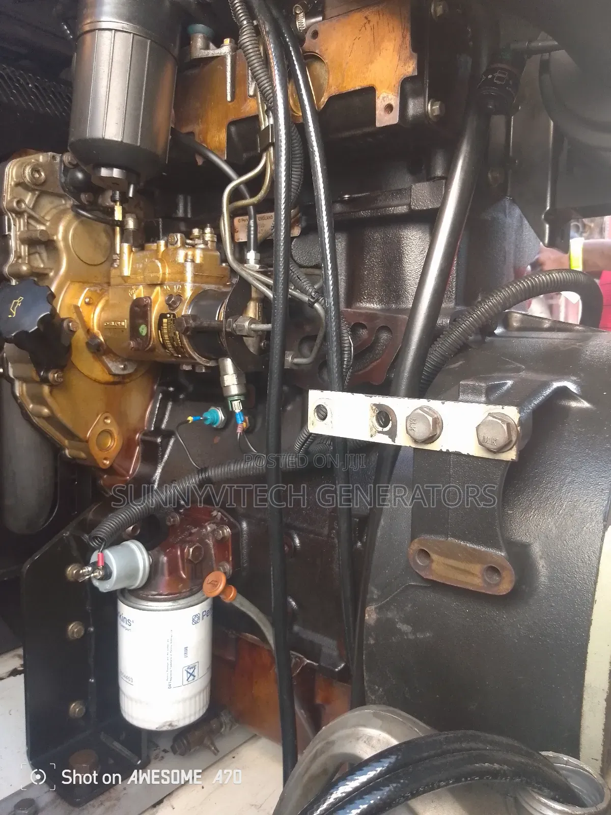 30kva Mikano Perkins Generator Super Silence Almost New