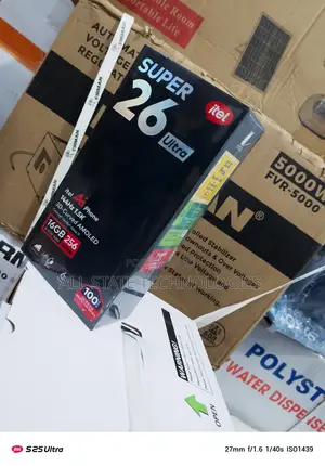 New Itel S26 Ultra 256 GB Black