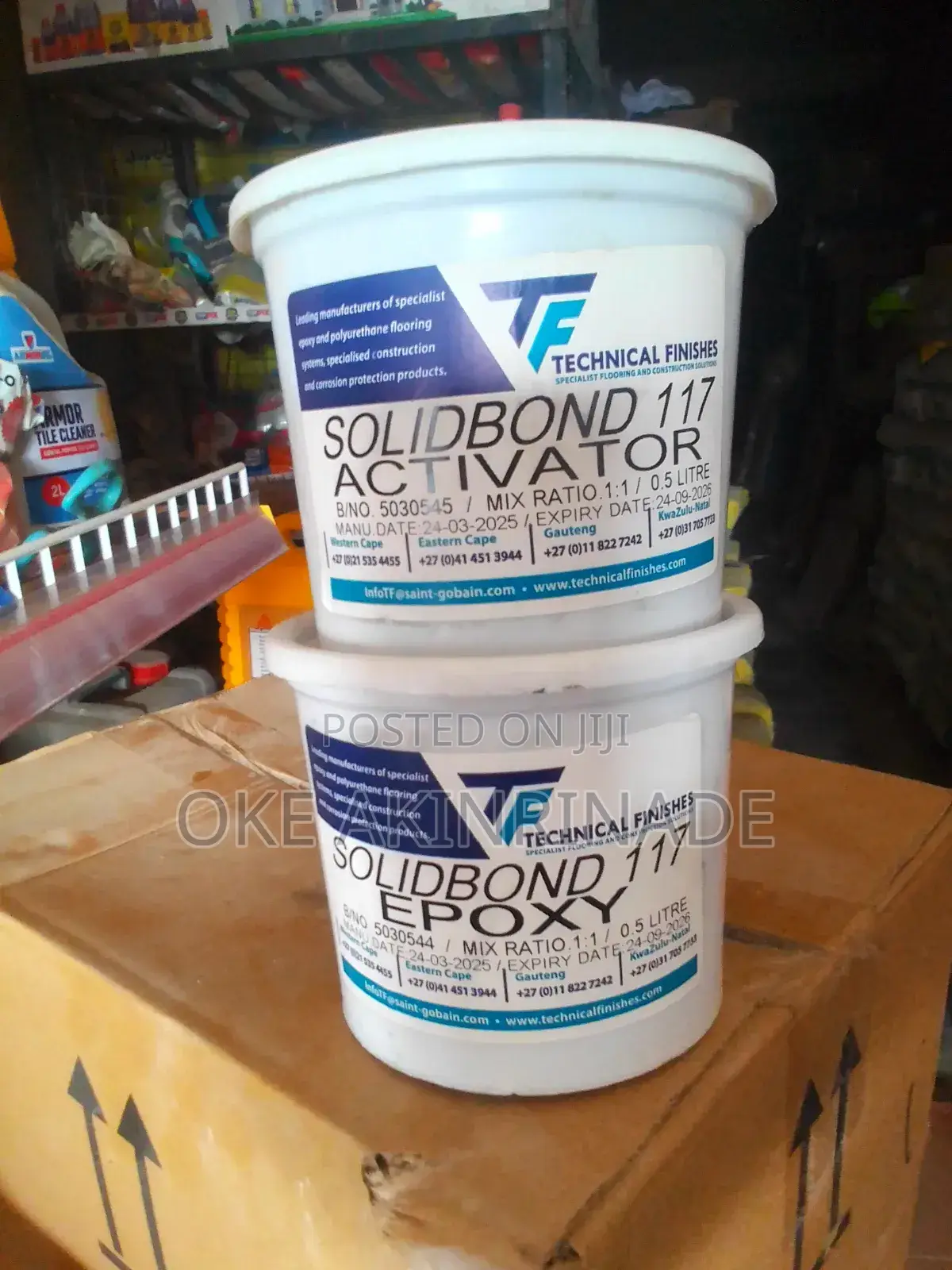 Solidbond 117 General Purpose Builder's Epoxy Paste Adhesive Repair