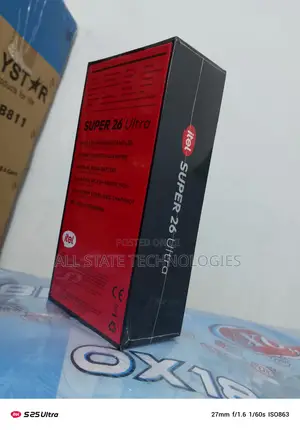 New Itel S26 Ultra 256 GB Black