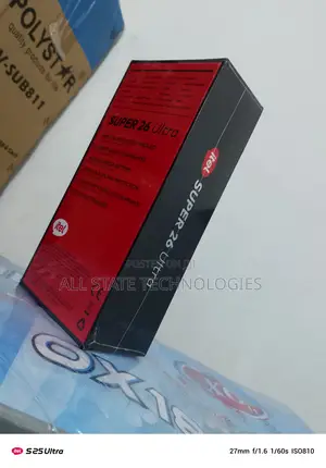 New Itel S26 Ultra 256 GB Black