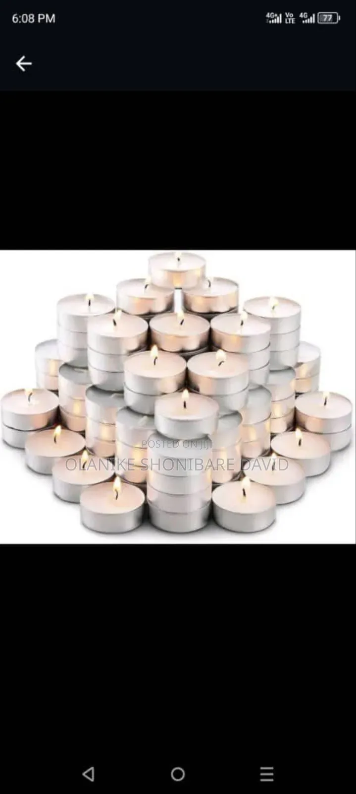 Tea Light Candle
