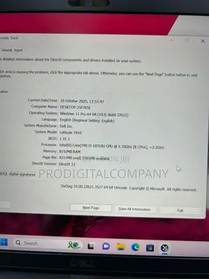 Laptop Dell Latitude 7410 8GB Intel Core i5 SSD 128GB