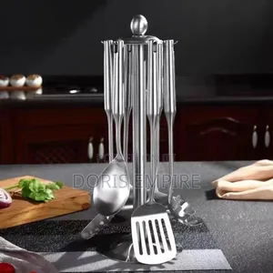 Qaulity 7pcs Gold and Silver Cooking Tools Set